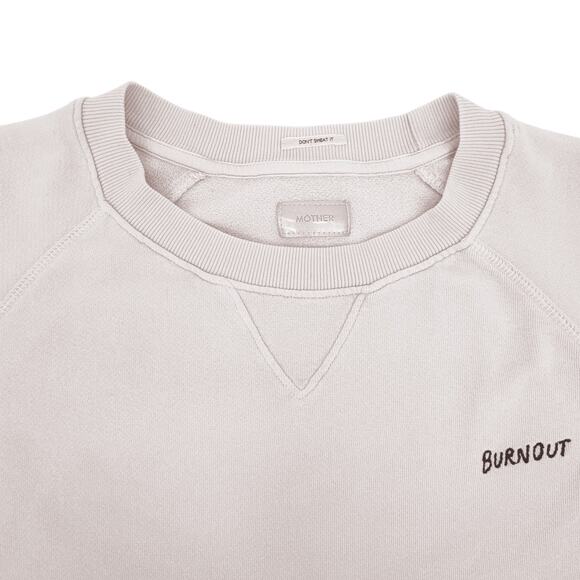 MOTHER The Square Burnout Sweatshirt S - Picture 4 of 10